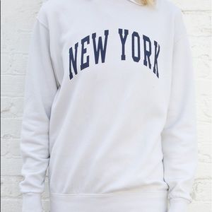 Erica Off-White New York Crewneck Sweatshirt